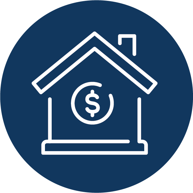 Home purchase loan icon — buy a home with V.I.P. Mortgage